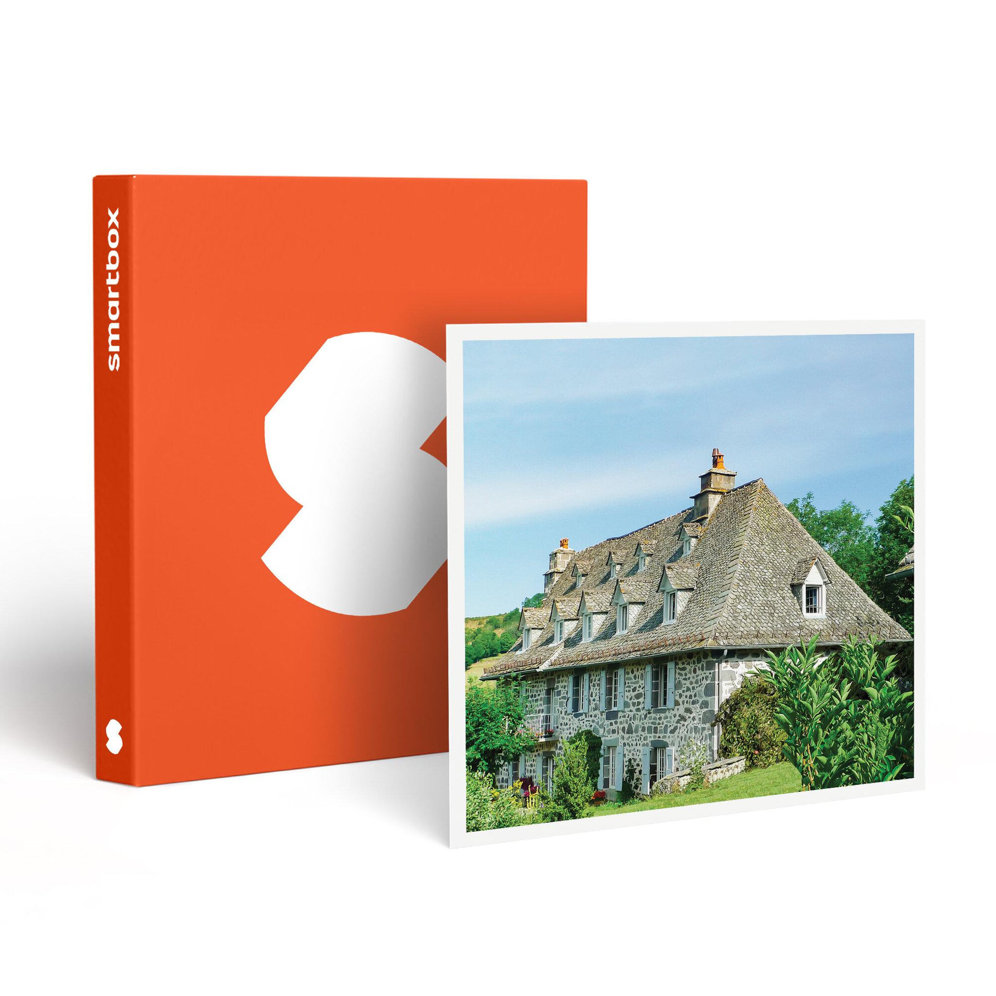 Smartbox 3 jours de charme en chambre d'hôtes avec dîner 4 plats au cœur de l'auvergne - coffret cadeau séjour