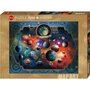 Heye Puzzle 1500 pièces : Map Art : Space World