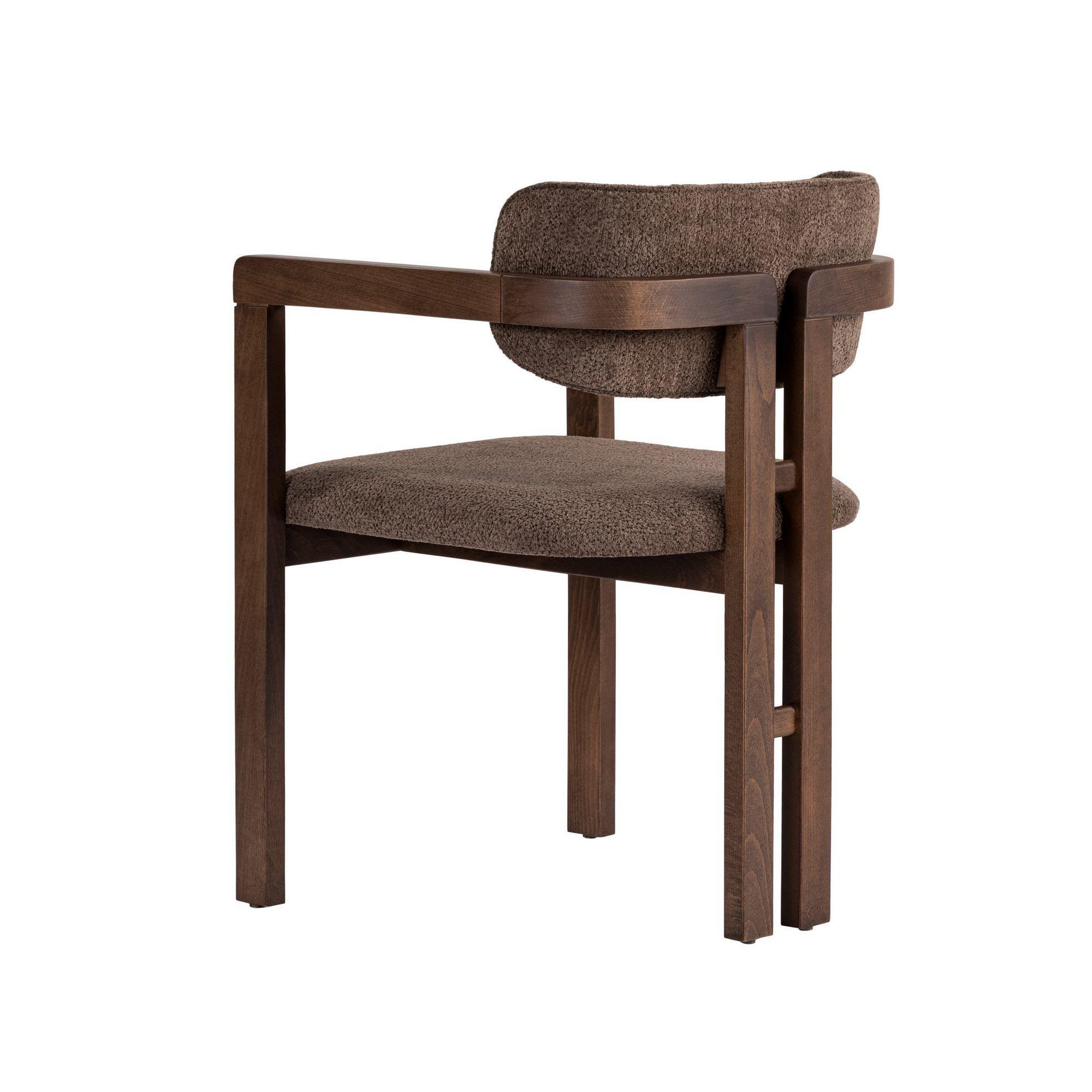 Voir la diapositive 4 : Habitat et Jardin Chaise en bois  toscana  - 54 x 54 x 76 cm - marron