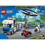 Voir la diapositive 1 : LEGO City 60244- Le Transport de l'Hélicoptère de la Police
