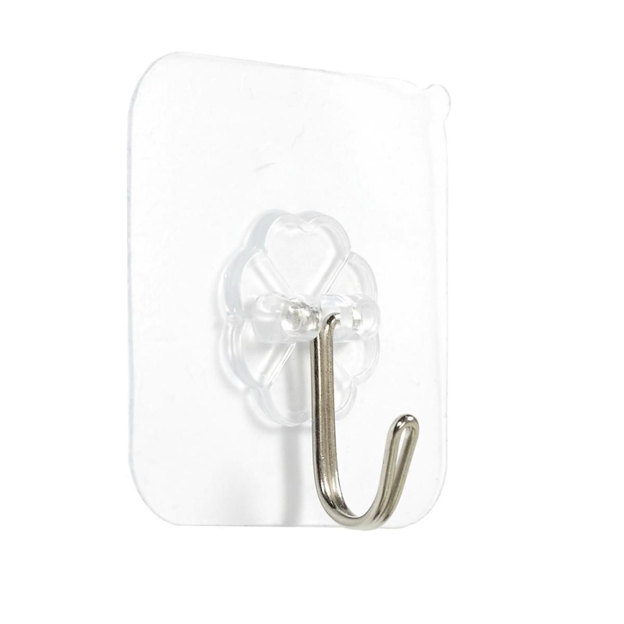 Je cherche une idee Lot de 10 Crochets Adhésifs  Support  6cm Transparent