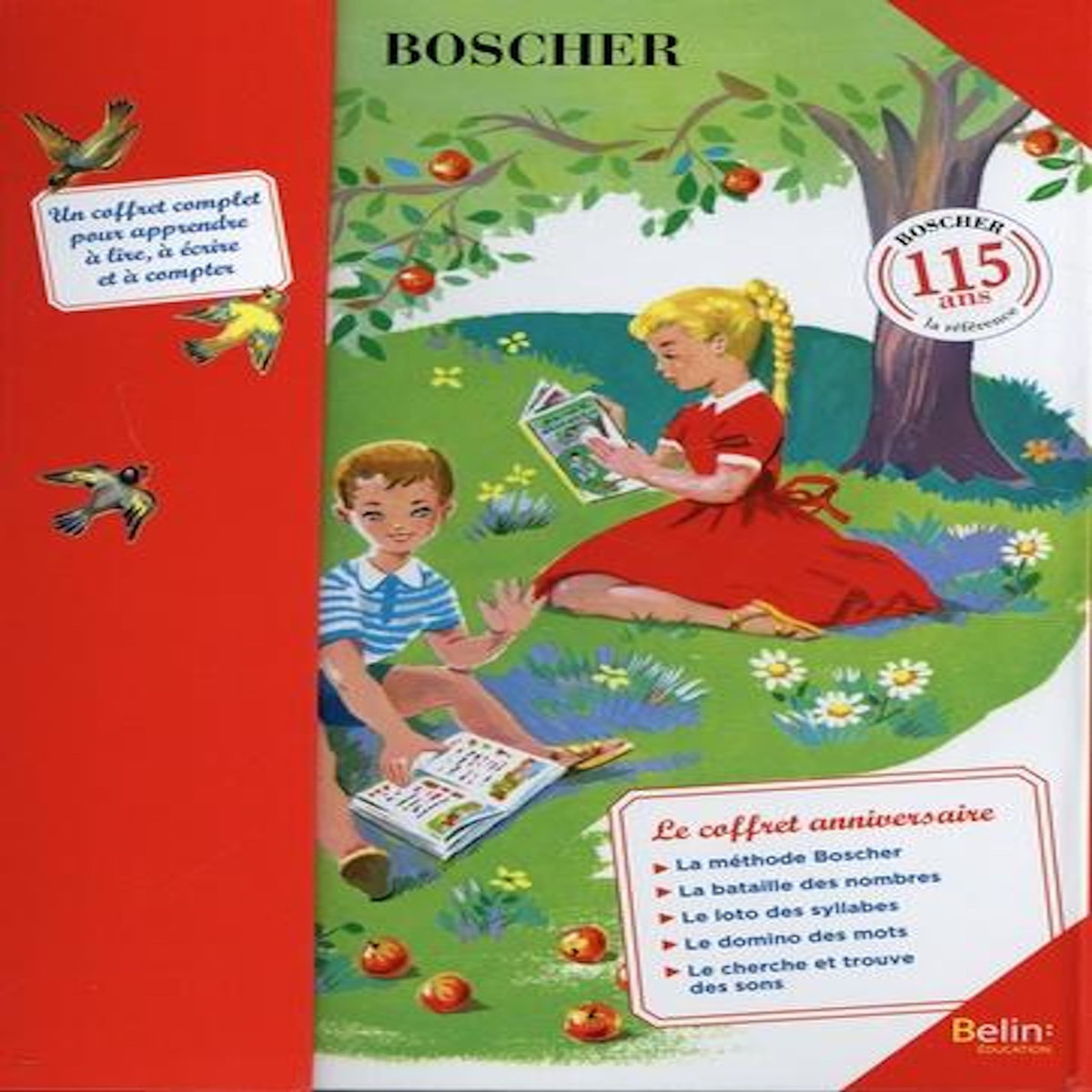 LE COFFRET METHODE BOSCHER 115 ANS. AVEC LA METHODE BOSCHER, DES JEUX, 1 LIVRET, Boscher Mathurin