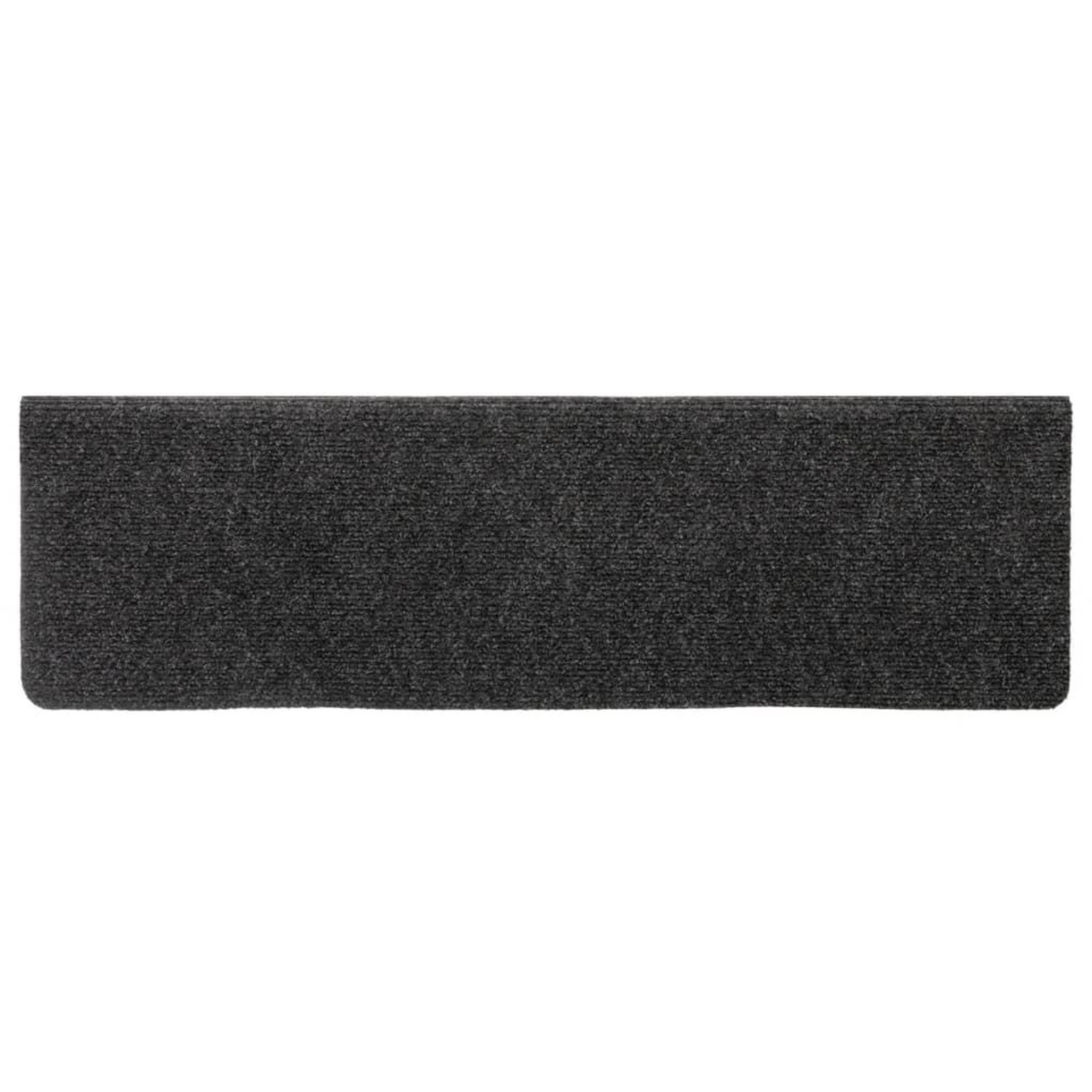 Voir la diapositive 5 : VIDAXL Tapis d'escalier 15 pcs tissu aiguillete 65x21x4 cm anthracite
