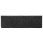 Voir la diapositive 5 : VIDAXL Tapis d'escalier 15 pcs tissu aiguillete 65x21x4 cm anthracite