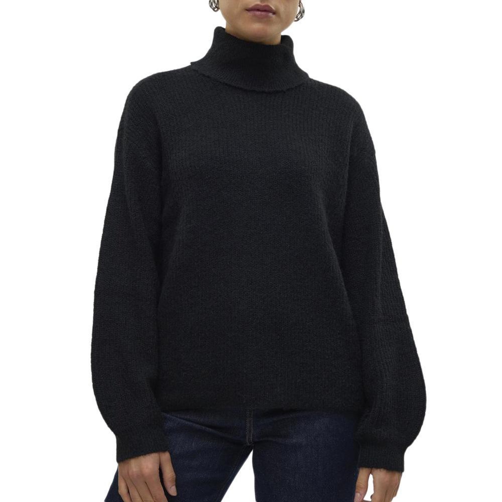Vero Moda Pull Noir Femme Vero Moda Mili. Coloris disponibles : Noir