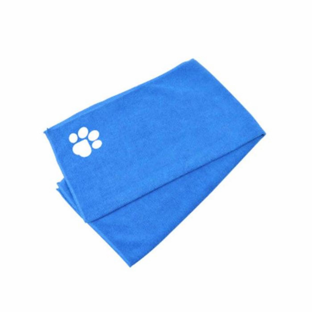 Paris Prix Serviette de Bain pour Chien  Doggy  90cm Bleu