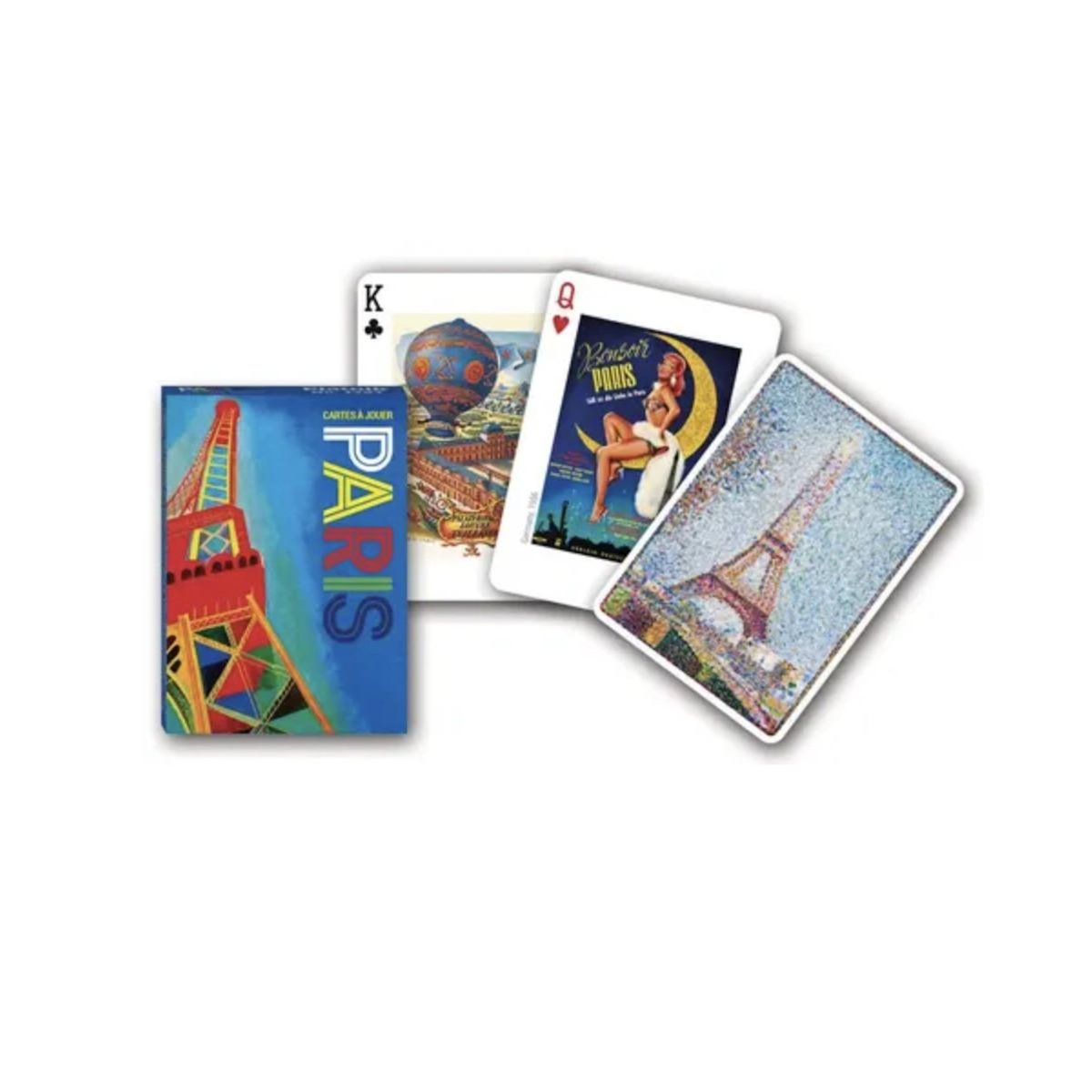 Piatnik Jeu de 55 cartes - theme Esprit de Paris