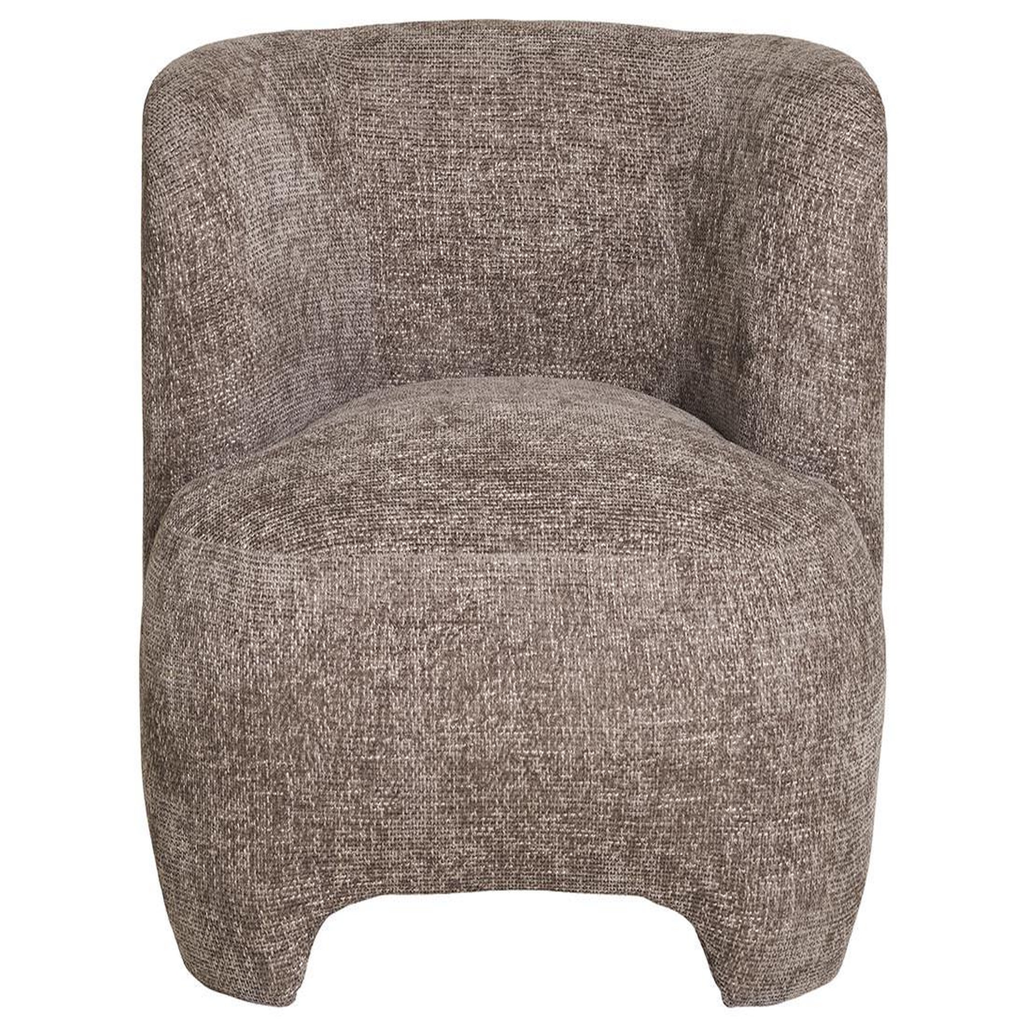 Voir la diapositive 1 : LISA DESIGN Olbia - fauteuil - en tissu texturé