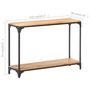 Voir la diapositive 6 : VIDAXL Table console 110x30x75 cm Bois solide d'acacia