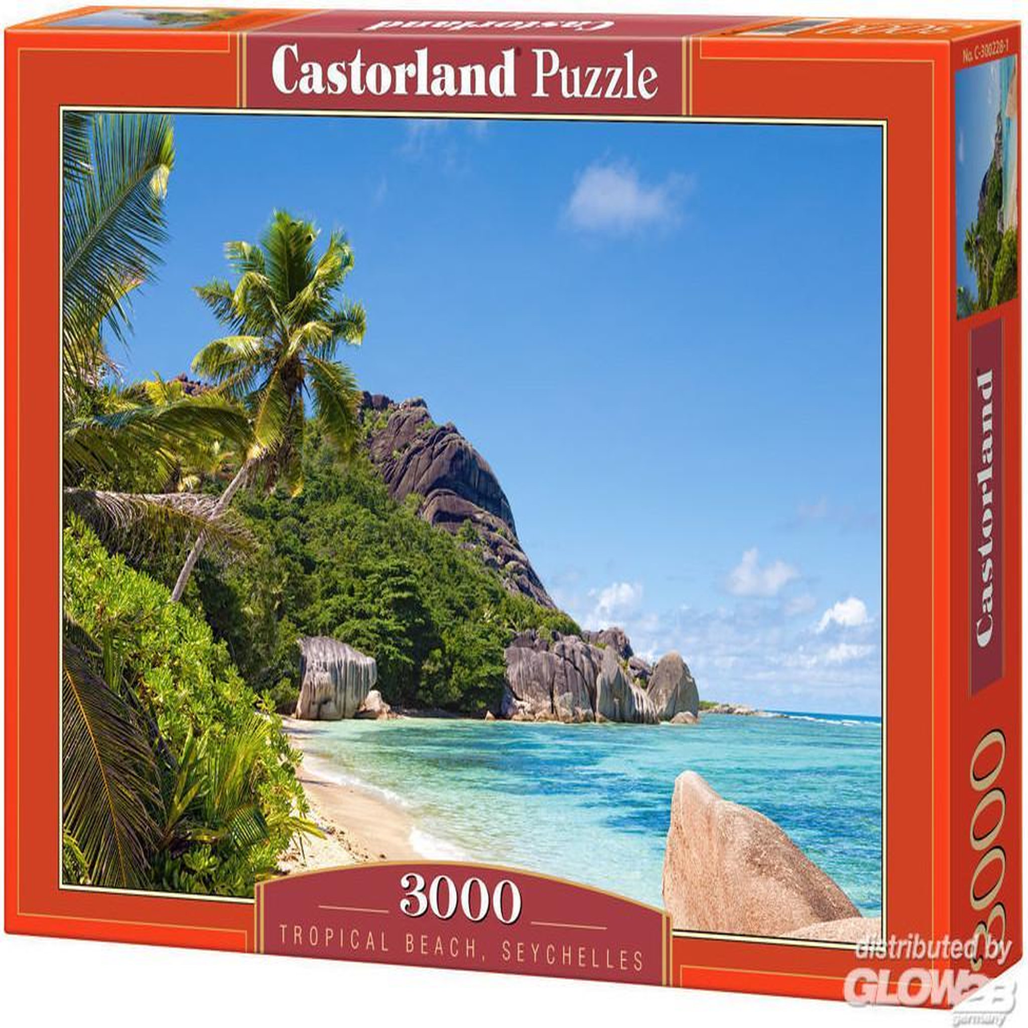 Voir la diapositive 2 : Castorland Puzzle 3000 pièces - Plage tropicale, Seychelles