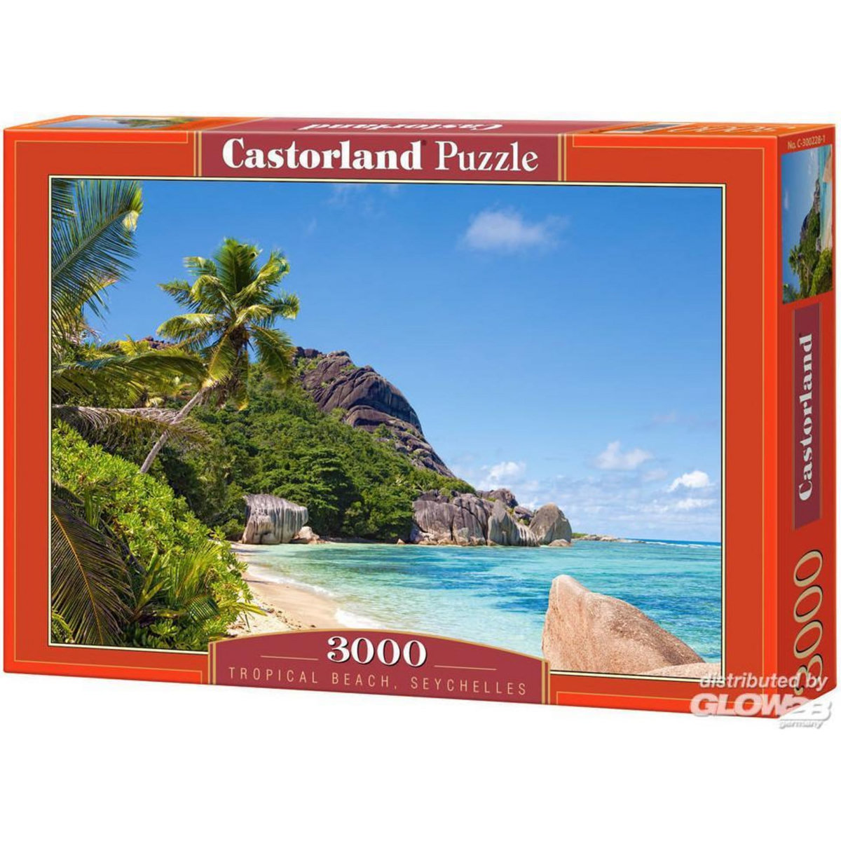 Castorland Puzzle 3000 pièces - Plage tropicale, Seychelles