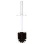 Voir la diapositive 2 : FIVE Brosse WC Stripe - Plastique - Gris