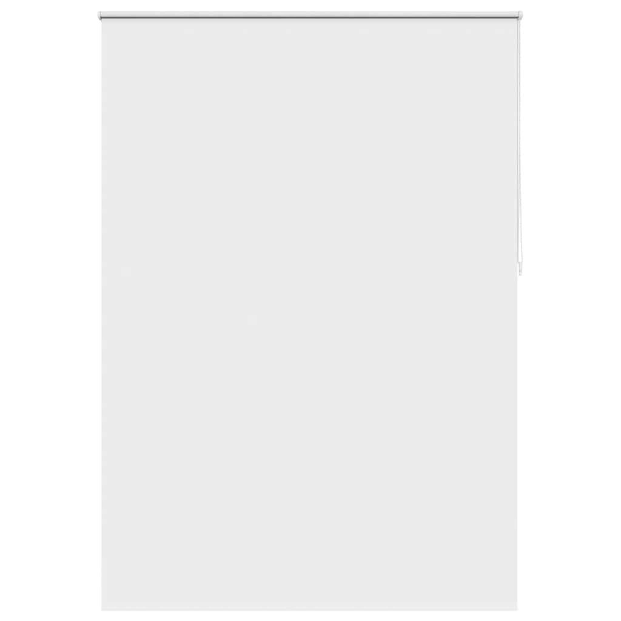 VIDAXL Store enrouleur occultant 164,4 x 230 cm, largeur du tissu 160 cm, blanc