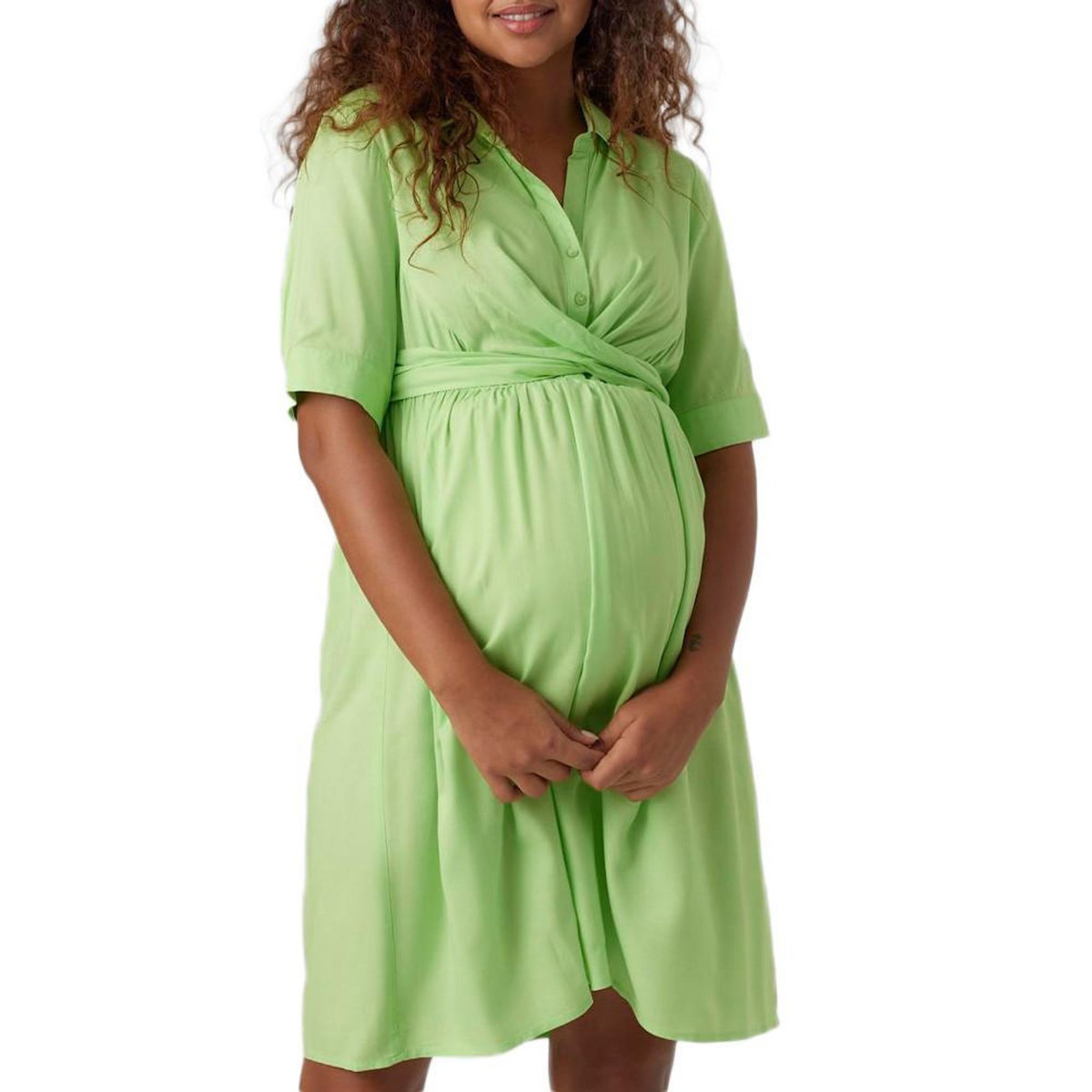 MAMALICIOUS Robe de Grossesse e Femme Mamalicious Leline