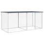 Voir la diapositive 2 : VIDAXL Poulailler avec toit anthracite 203x98x90 cm acier galvanise