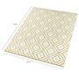 Voir la diapositive 5 : ID MARKET Tapis extérieur BAHAMAS beige 270 x 370 CM