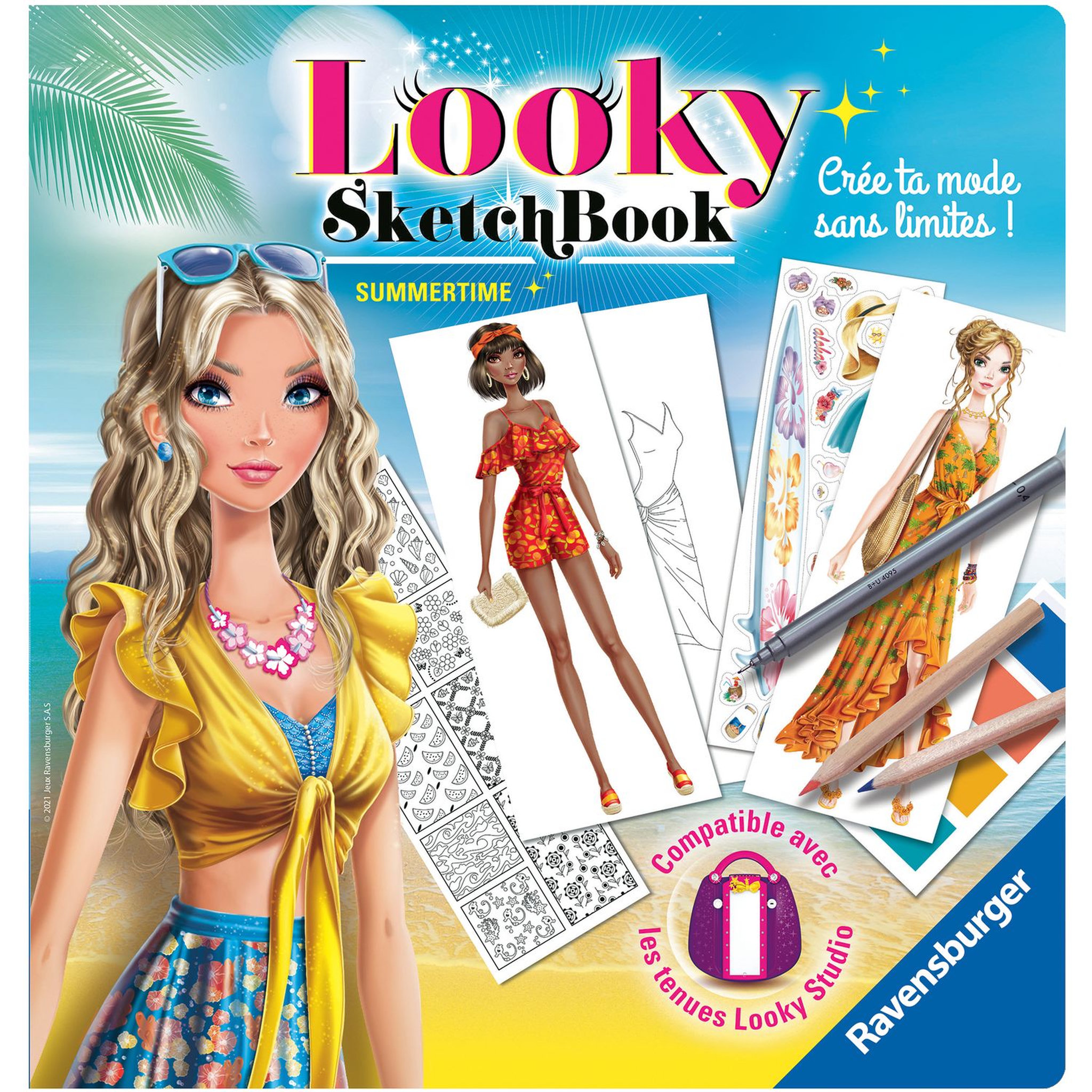 Voir la diapositive 3 : RAVENSBURGER Looky Sketch Book - Coll