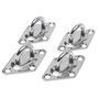 Voir la diapositive 4 : Windhager Kit de fixation pour voile d'ombrage Windhager