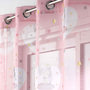 Voir la diapositive 2 : Paris Prix Rideau Voilage  Petite Étoile  140x240cm Rose