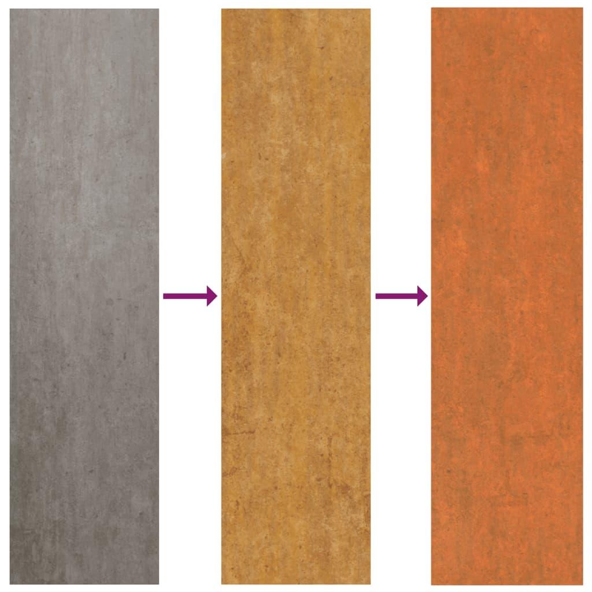 Voir la diapositive 5 : VIDAXL Lit sureleve de jardin rouille 600x80x45 cm acier corten