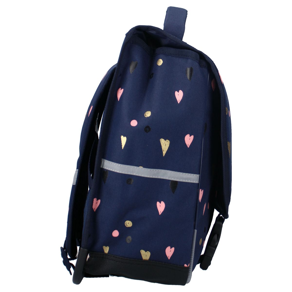 Milky Kiss Cartable 38 cm bleu Confetti Love