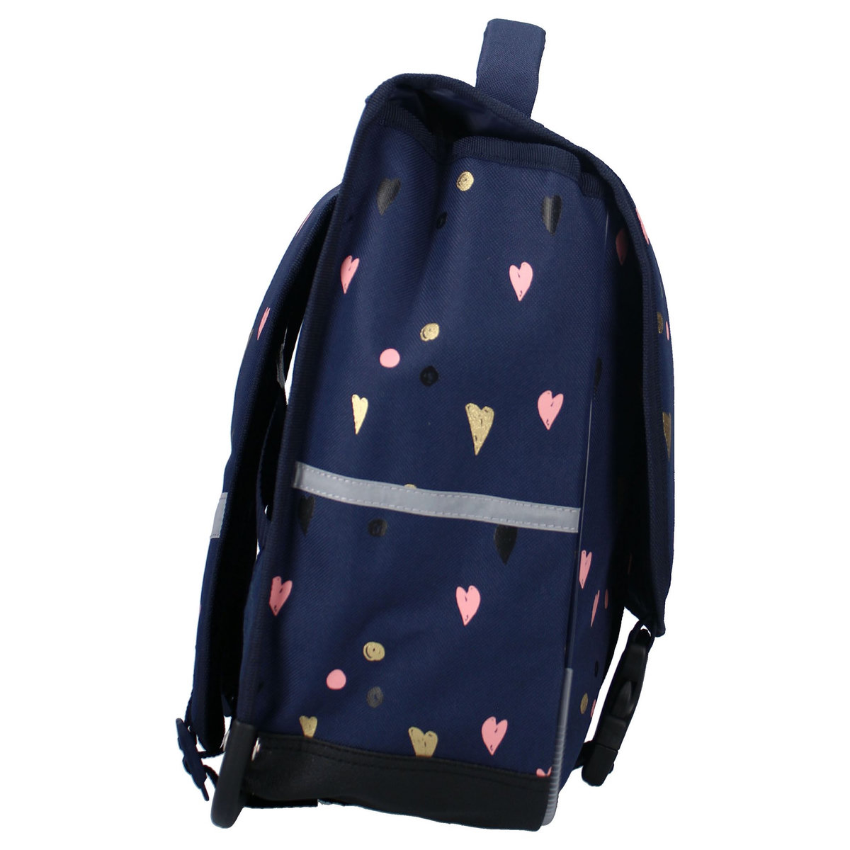 Milky Kiss Cartable 38 cm bleu Confetti Love