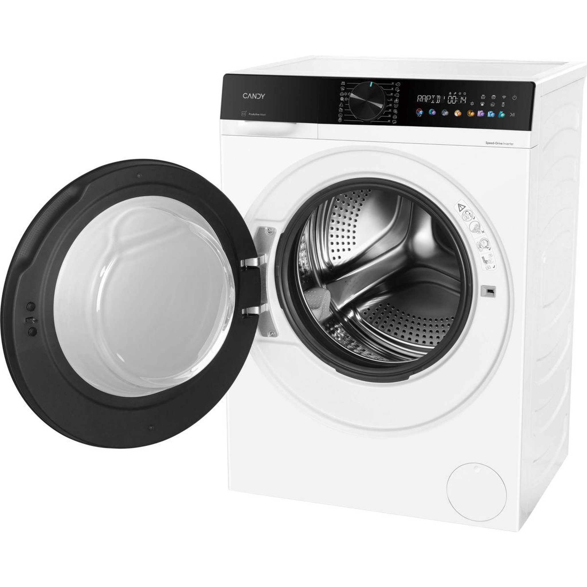 Voir la diapositive 5 : Candy Lave linge séchant hublot BWR485SBL10UC-S - 8/5 kg - 1400 tr/min - Connecté