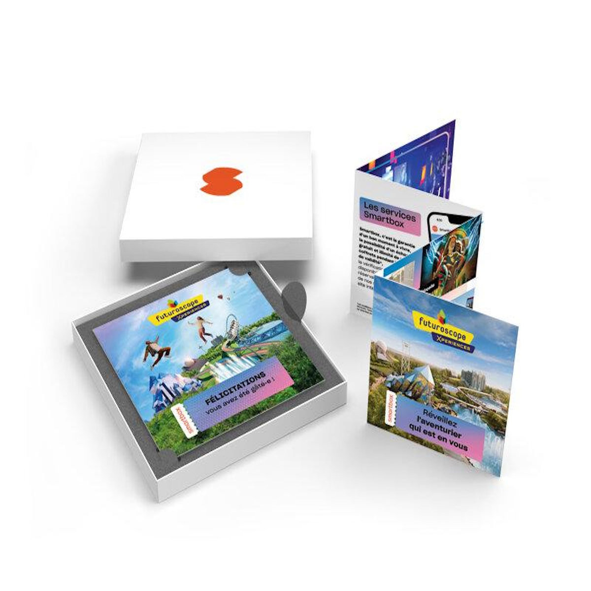 Smartbox Futuroscope 2026 - 2 entrées adulte - Coffret Cadeau Multi-thèmes