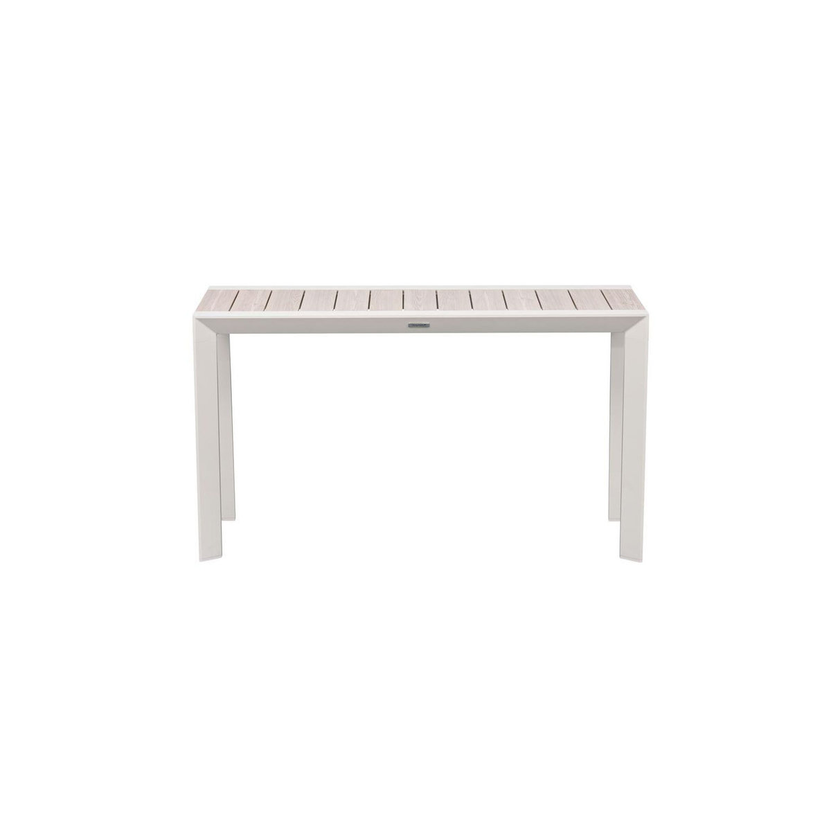 HESPERIDE Console de jardin en aluminium effet bois EVASION