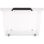Voir la diapositive 2 :  Boîte de Rangement à Clip  N Box  40L Transparent
