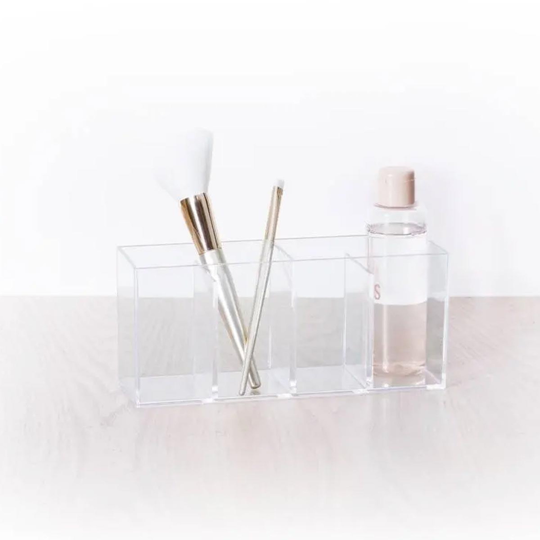 Voir la diapositive 3 : FIVE Organiseur 4 compartiments  selena  22cm transparent