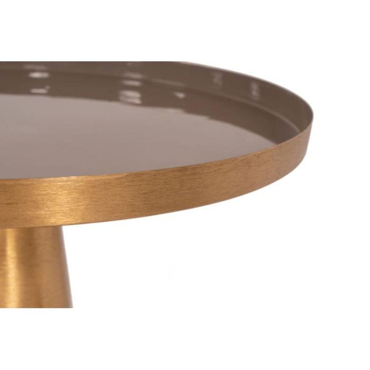 Paris Prix Table d'Appoint Design  Morrison  51cm Gris