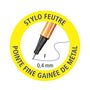 Voir la diapositive 4 : STABILO Lot de 12 stylos feutres Point 88 
