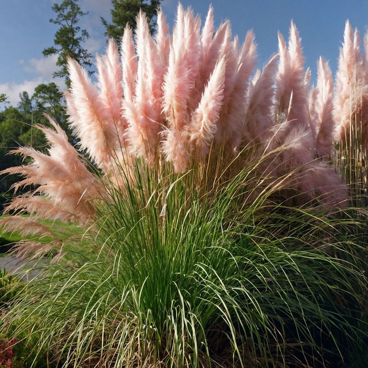 PLANT IN A BOX Herbe de la Pampa - Set de 6 - Cortaderia selloana - Hauteur 25-40cm - ⌀9cm