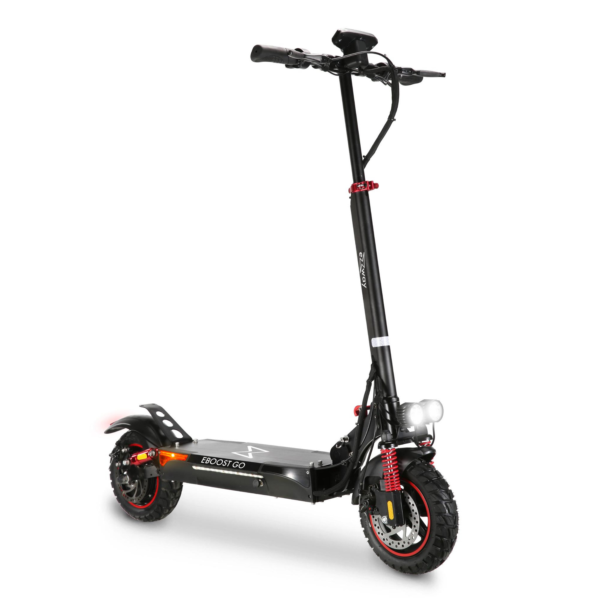 EZWAY Trottinette Électrique Adulte EBOOST GO - Autonomie Jusqu'a 50 km - Pneu Cross 10  Tubeless - Batterie 54V - Poids 23Kg