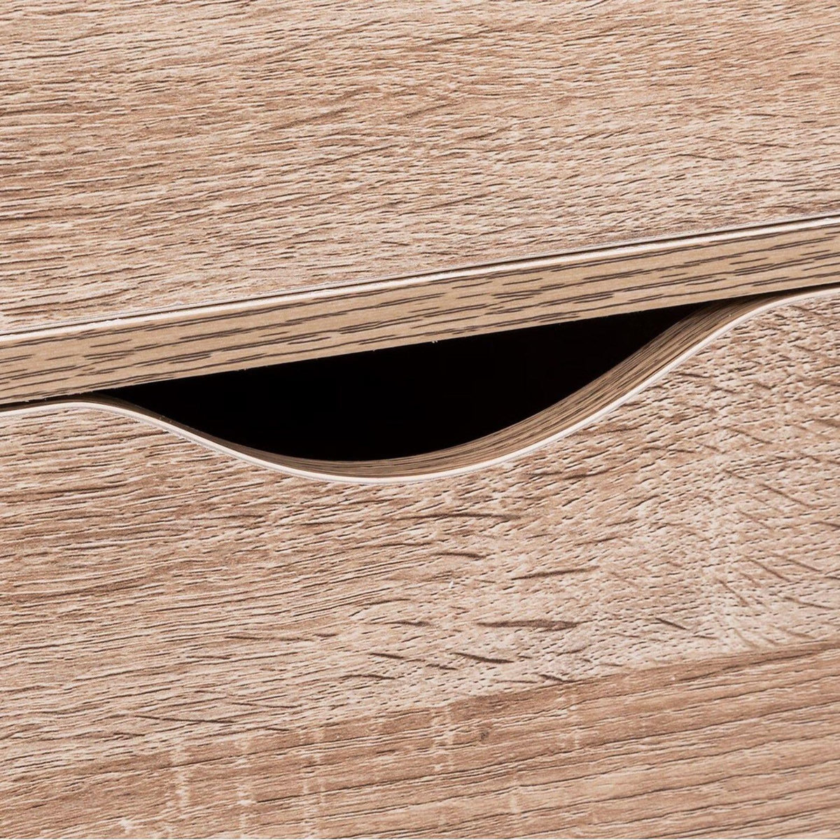 FIVE Caisson de bureau 6 tiroirs - Beige