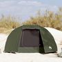 Voir la diapositive 4 : VIDAXL Tente de pêche 5 personnes vert olive imperméable