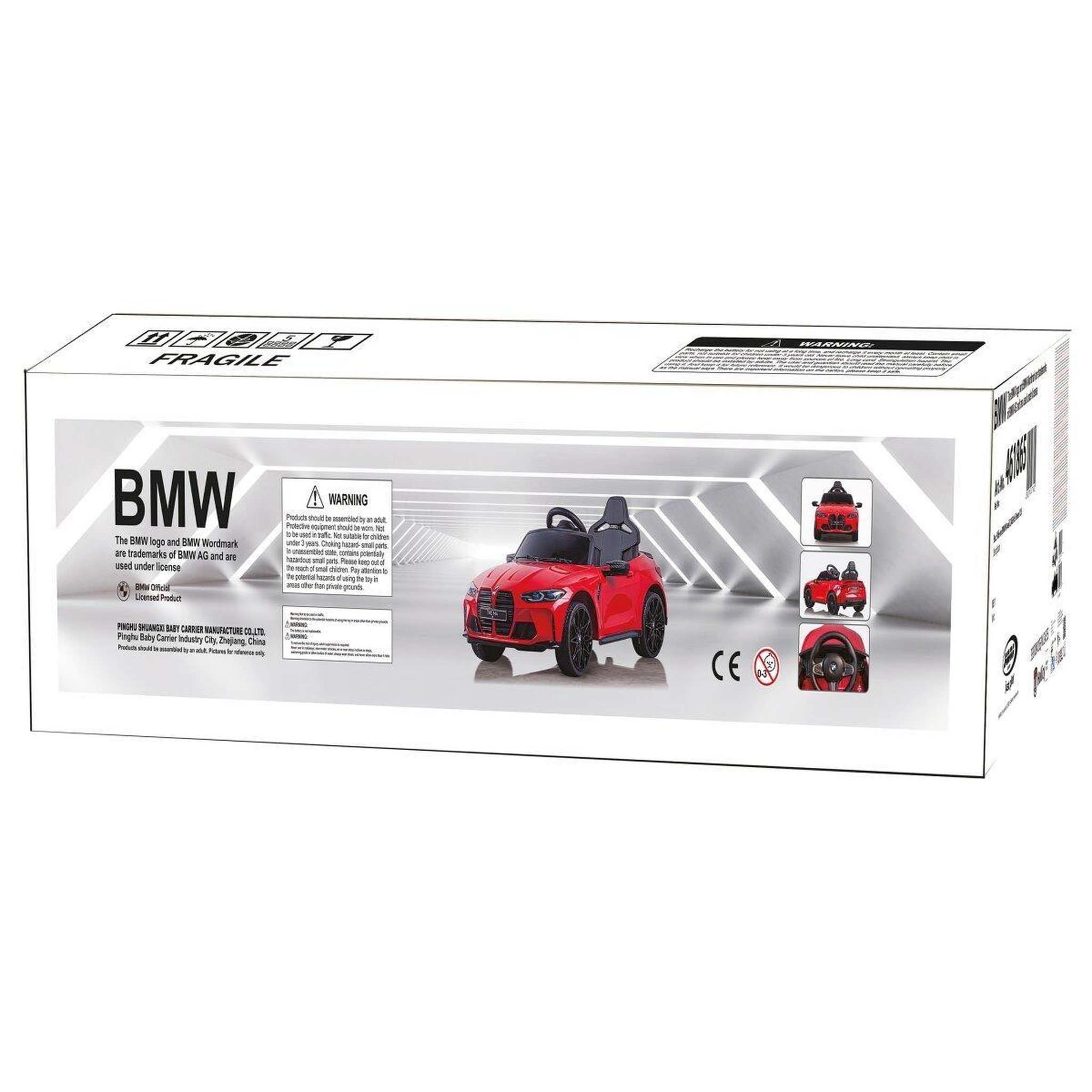 Voir la diapositive 4 : Jamara Ride-on bmw m4 blanc 2,4ghz li-power 12.6