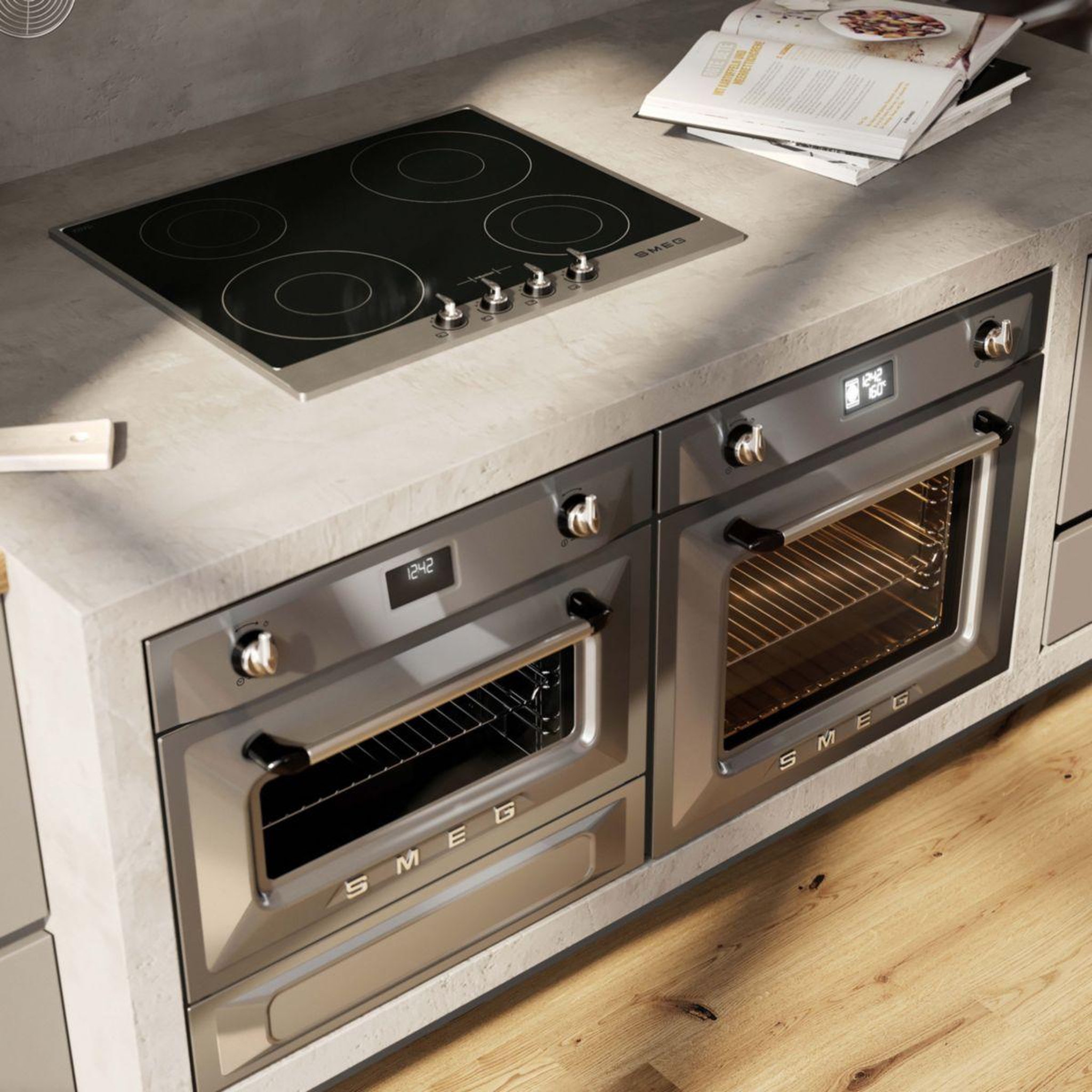 Voir la diapositive 4 : SMEG Plaque induction si964xm