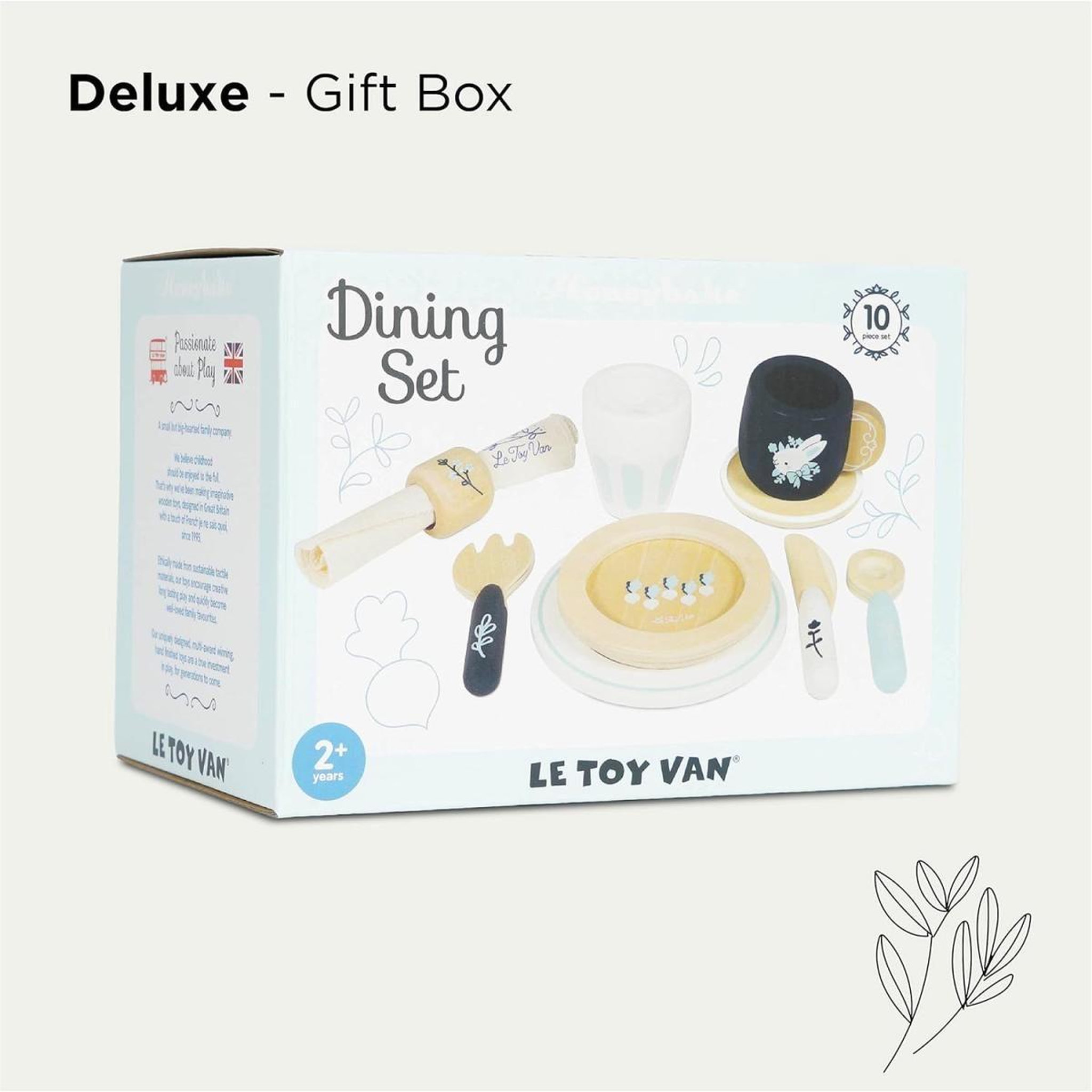 Voir la diapositive 3 : Le Toy Van La Dinette set pastel - 10 Pièces