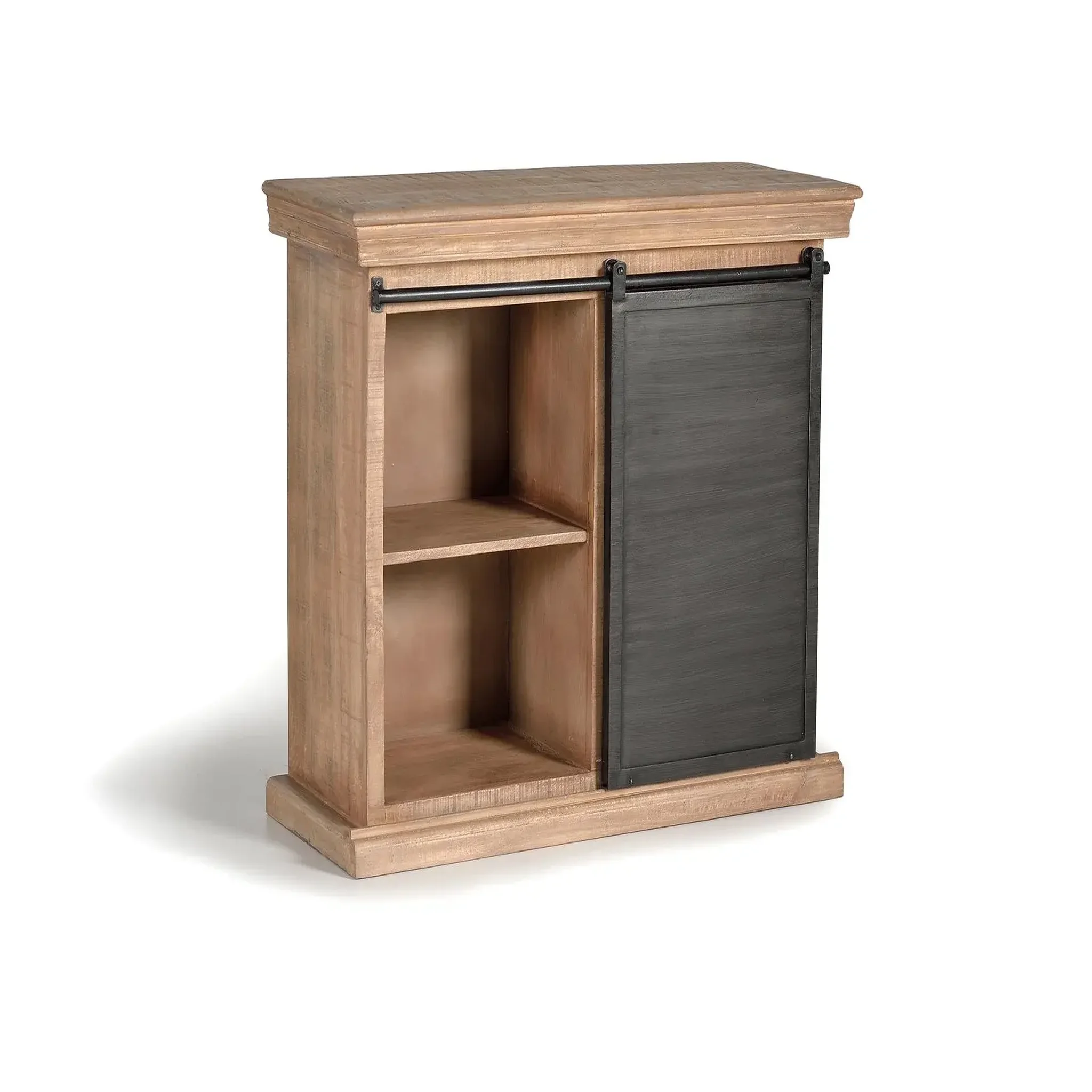 Voir la diapositive 2 : GINER Y COLOMER SL Commode en bois de manguier 100 cm style industriel moderne