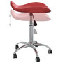 Voir la diapositive 5 : VIDAXL Chaise de bureau Rouge bordeaux Similicuir