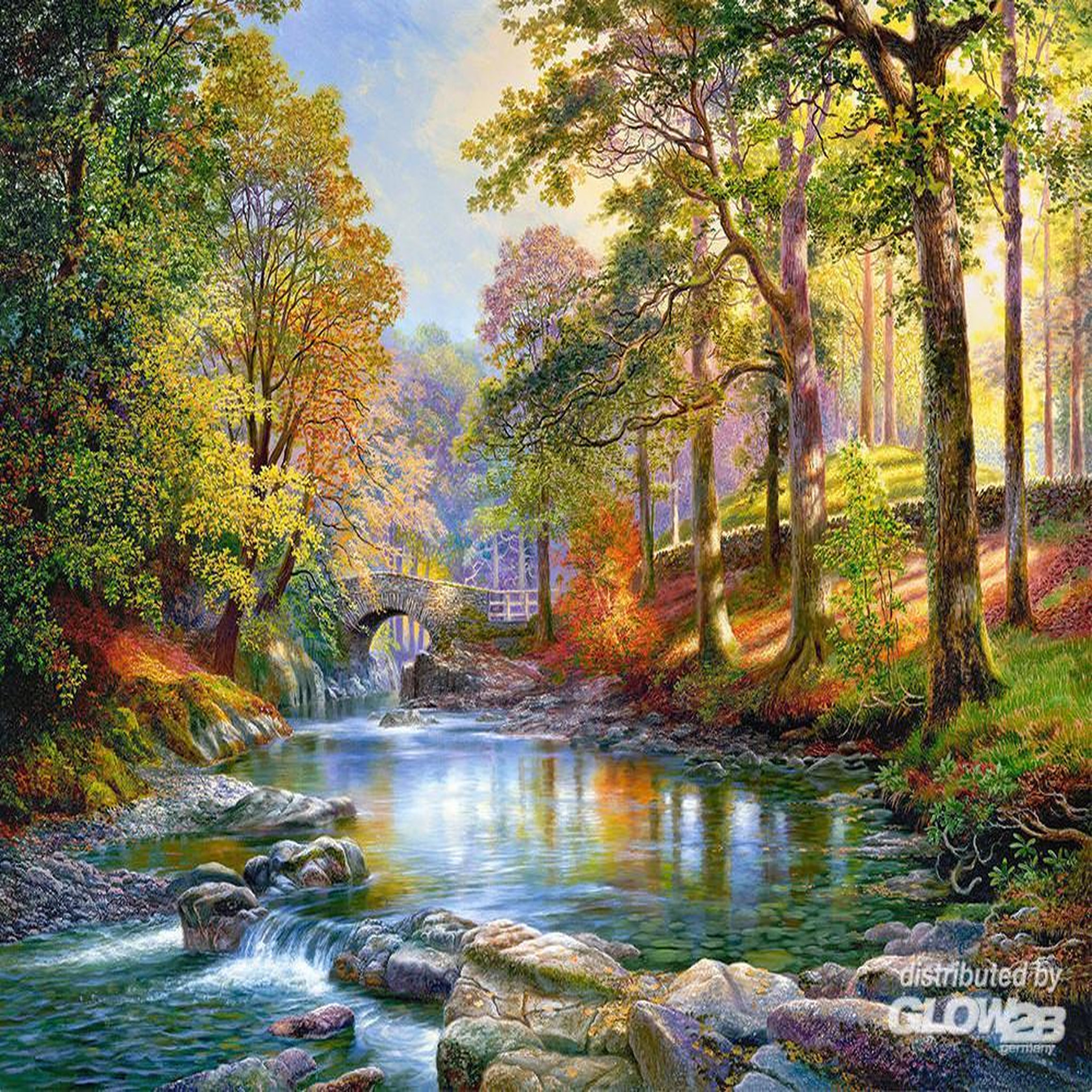 Voir la diapositive 4 : Castorland Puzzle 3000 pièces : le long de la rivière