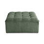 Voir la diapositive 1 : LISA DESIGN Marisol - pouf modulable - velours texturé