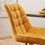 Voir la diapositive 4 : IDIMEX Chaise de bureau VASILO en velours côtelé