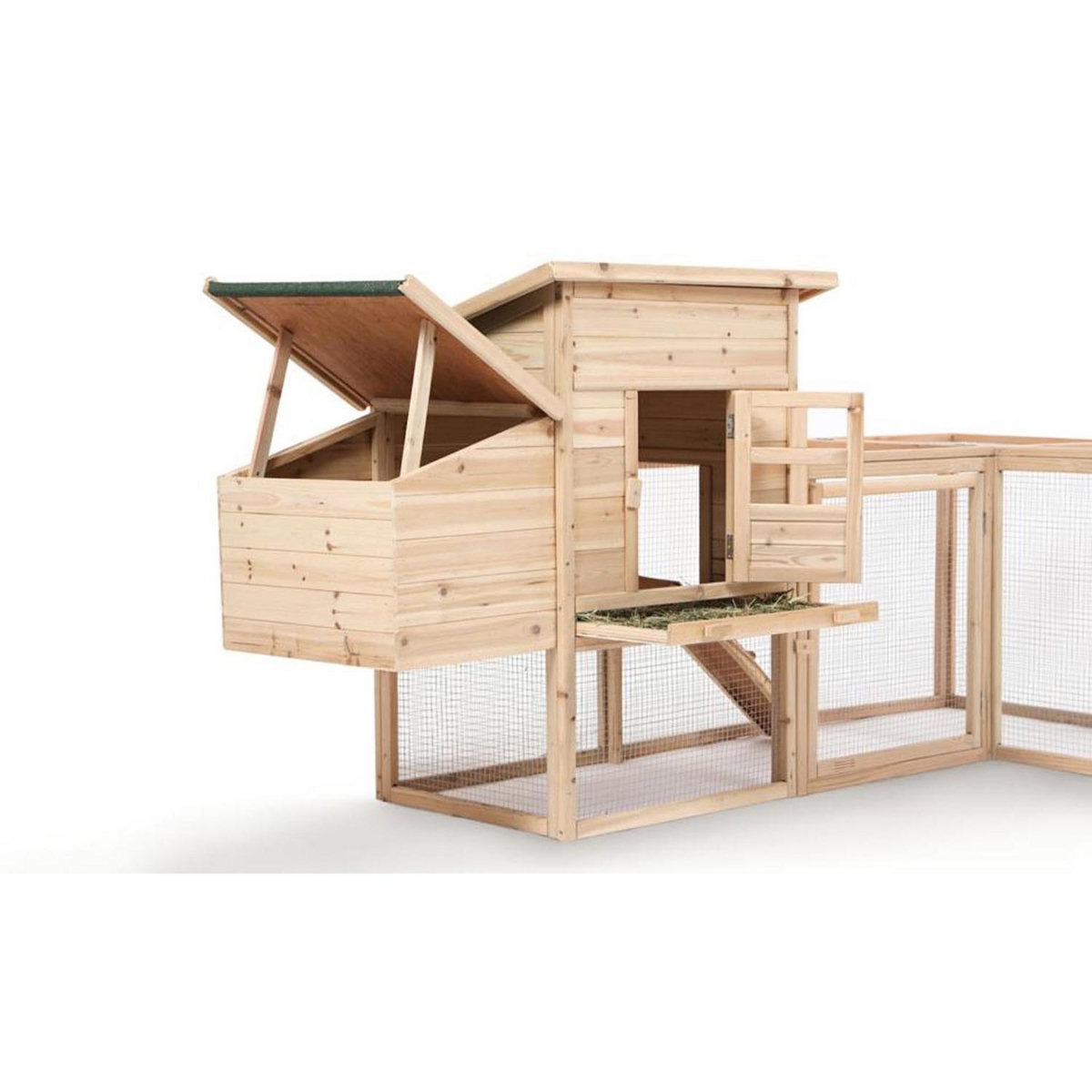 CONCEPT USINE Poulailler avec 2 pondoirs GEORGETTE