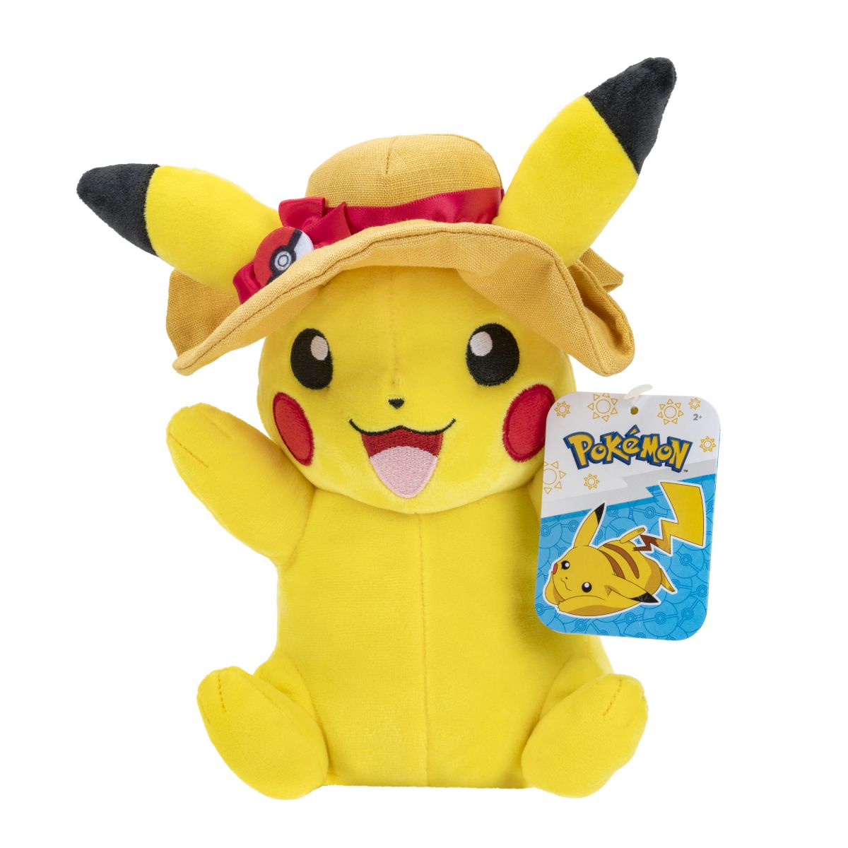 BANDAI Peluche Pokémon Pikachu 20 cm fleurs