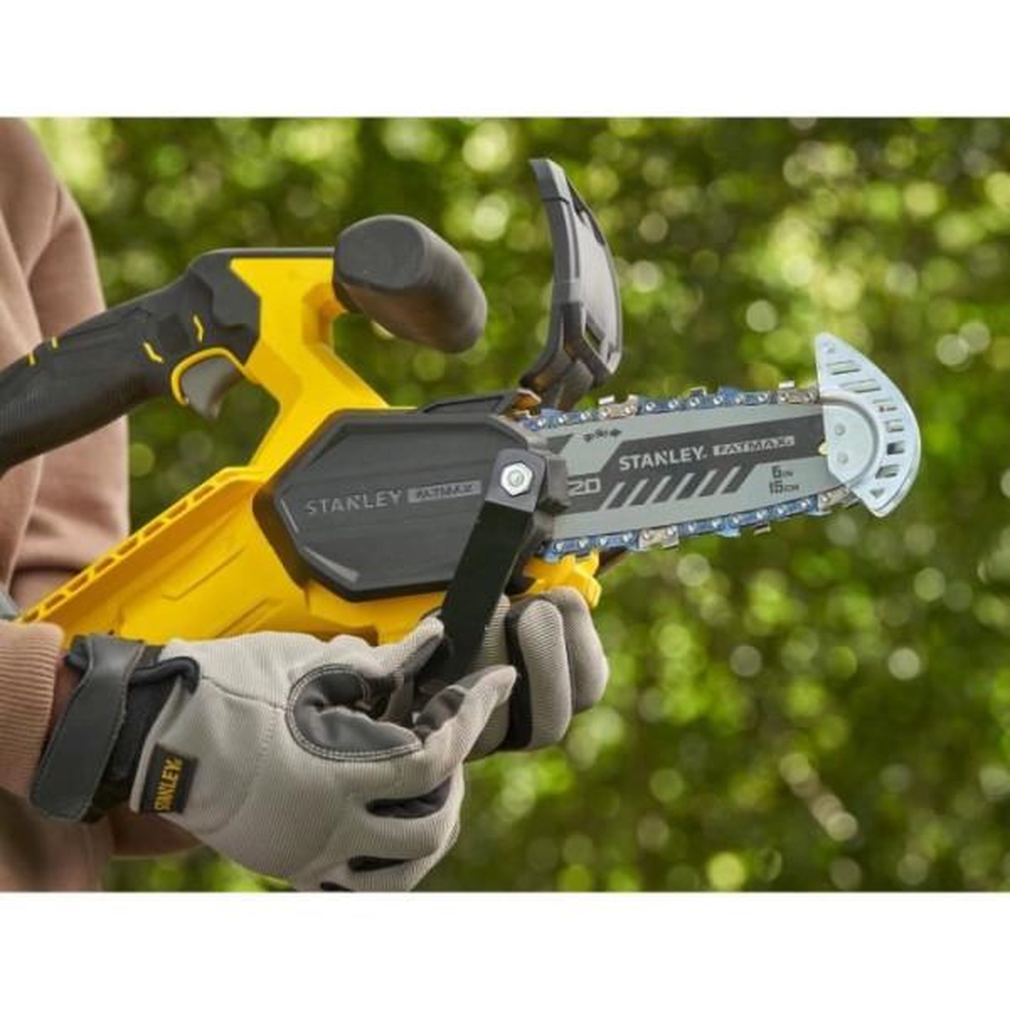 Voir la diapositive 6 : STANLEY FATMAX Scie d'élagage sans fil - stanley fatmax - sfmcps415b-xj - 18v - chaîne 15cm - sans batterie