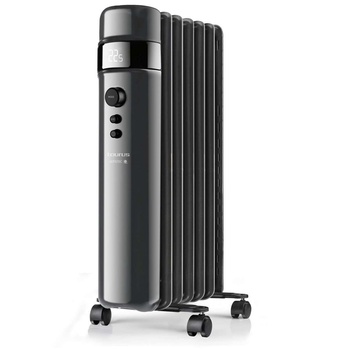 Taurus Alpatec Radiateur à bain d'huile 1500w noir - agadir 1500