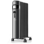 Taurus Alpatec Radiateur à bain d'huile 1500w noir - agadir 1500